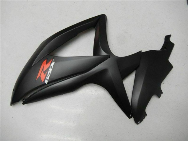 Preisgünstige Suzuki GSXR 600/750 Motorrad Verkleidung 2008-2010 - Matt Schwarz Rot