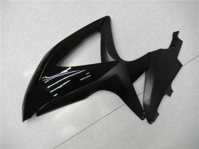 Preisgünstige Suzuki GSXR 600/750 Motorrad Verkleidung 2008-2010 - Glanzendes Schwarz Matt Schwarz