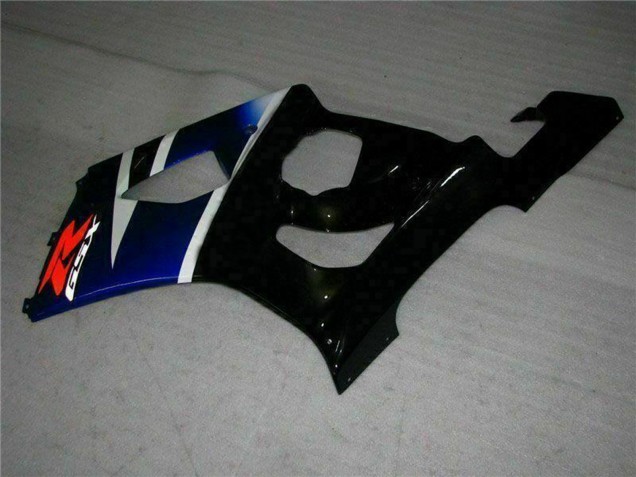 Preisgünstige Suzuki GSXR 1000 Abs Motorrad Verkleidungen 2003-2004 - Weiss Blau Glanzendes Schwarz Rot