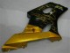 Preisgünstige Suzuki GSXR 1000 Motorrad Verkleidung 2003-2004 - Glanzendes Schwarz Gold Flamme