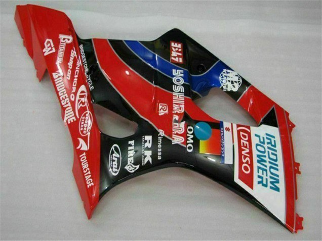 Preisgünstige Suzuki GSXR 1000 Motorrad Verkleidung 2003-2004 - Rot Schwarz Blau Yoshimura