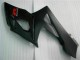 Preisgünstige Suzuki GSXR 1000 Motorrad Verkleidung 2005-2006 - Glanzendes Schwarz Matt Schwarz Rot