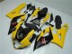 Preisgünstige Suzuki GSXR 1000 Motorrad Verkleidung 2005-2006 - Gelb Glanzendes Schwarz Rot