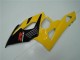 Preisgünstige Suzuki GSXR 1000 Motorrad Verkleidung 2005-2006 - Gelb Glanzendes Schwarz Rot