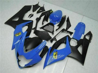 Preisgünstige Suzuki GSXR 1000 Motorrad Verkleidung 2005-2006 - Blau Schwarz