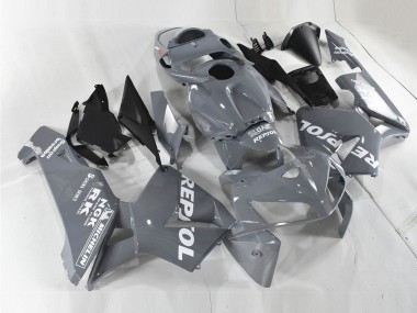 Preisgünstige Honda CBR600RR Motorrad Verkleidung 2005-2006 - Nardo Grau Weiss Repsol