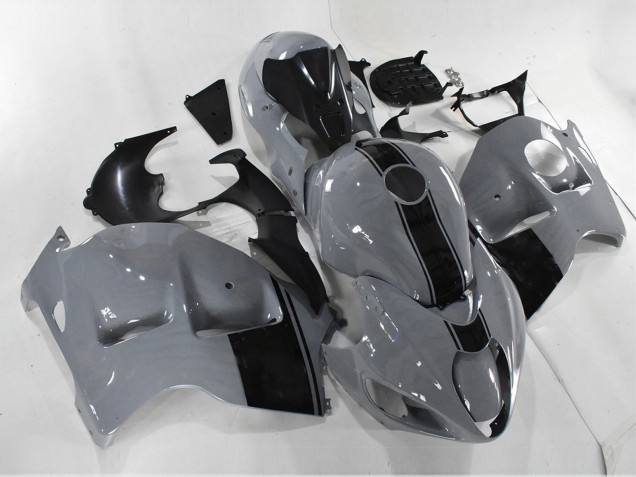 Preisgünstige Suzuki GSXR 1300 Hayabusa Motorrad Verkleidung 1996-2007 - Nardo Grau Schwarz Kein Aufkleber