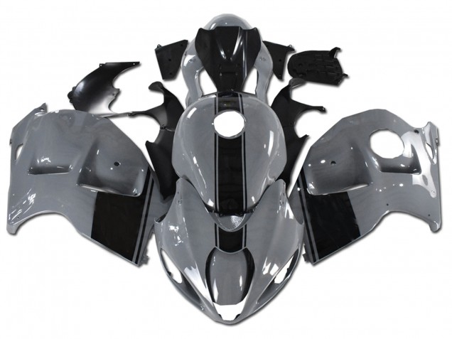 Preisgünstige Suzuki GSXR 1300 Hayabusa Motorrad Verkleidung 1996-2007 - Nardo Grau Schwarz Kein Aufkleber