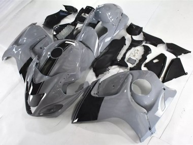Preisgünstige Suzuki GSXR 1300 Hayabusa Motorrad Verkleidung 2008-2020 - Nardo Grau Schwarz
