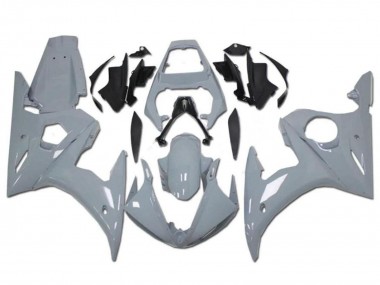 Preisgünstige Yamaha YZF R6S Motorrad Verkleidung 2006-2009 - Nardo Grau