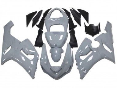 Preisgünstige Kawasaki ZX6R Motorrad Verkleidung 2005-2006 - Nardo Grau