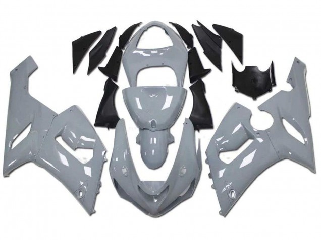 Preisgünstige Kawasaki ZX6R Motorrad Verkleidung 2005-2006 - Nardo Grau