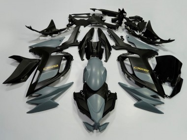 Preisgünstige Kawasaki Ninja 650 EX650 Motorrad Verkleidung 2020-2025 - Grau Schwarz Gold