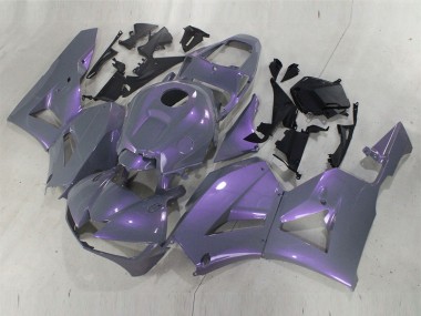 Preisgünstige Honda CBR600RR Motorrad Verkleidung 2013-2023 - Chameleon Grau Dazz Perl Lila