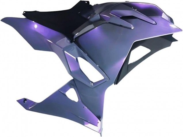 Preisgünstige Kawasaki Ninja 500 EX500R Motorrad Verkleidung 2024-2025 - Chameleon Grau Dazz Perl Lila