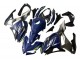 Preisgünstige Kawasaki Ninja 500 EX500R Motorrad Verkleidung 2024-2025 - Blau Weiss Gelb Silber Schwarz