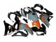 Preisgünstige Kawasaki Ninja 500 EX500R Motorrad Verkleidung 2024-2025 - Nardo Grau Orange Schwarz