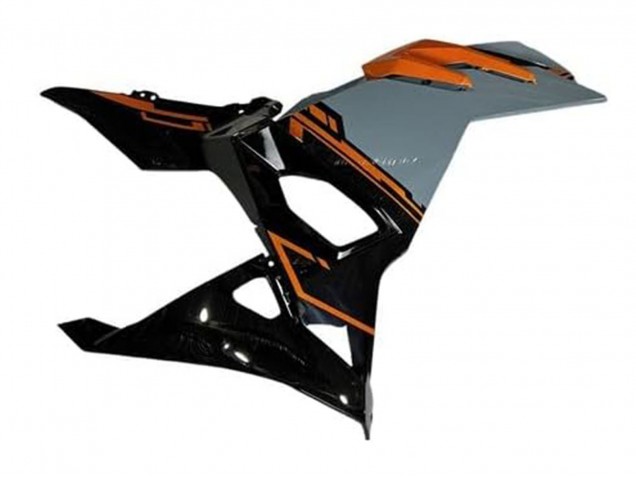 Preisgünstige Kawasaki Ninja 500 EX500R Motorrad Verkleidung 2024-2025 - Nardo Grau Orange Schwarz