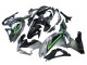 Preisgünstige Kawasaki Ninja 500 EX500R Motorrad Verkleidung 2024-2025 - Grau Grun Schwarz