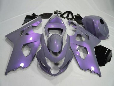 Preisgünstige Suzuki GSXR 600 / GSXR 750 Motorrad Verkleidung 2004-2005 - Chameleon Grau Dazz Perl Lila