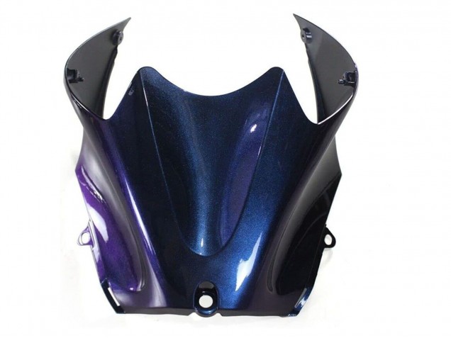 Preisgünstige Kawasaki ZX14R ZZR1400 Motorrad Verkleidung 2006-2011 - Chameleon Blau Lila