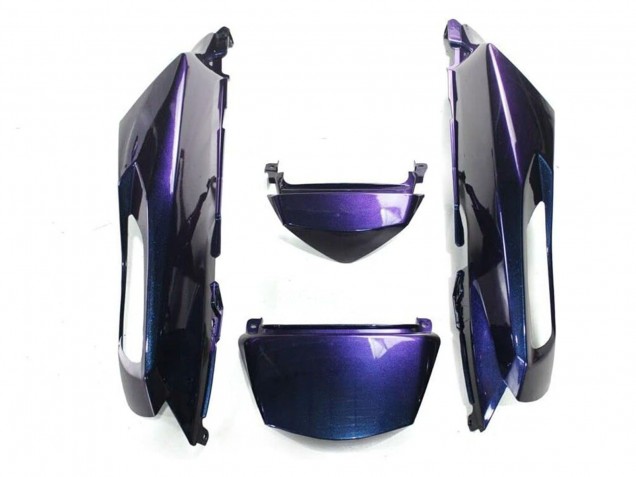 Preisgünstige Kawasaki ZX14R ZZR1400 Motorrad Verkleidung 2006-2011 - Chameleon Blau Lila