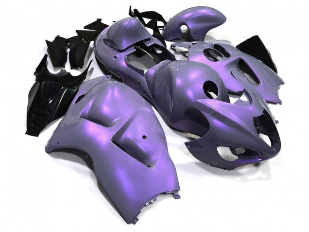 Preisgünstige Suzuki GSXR 1300 Hayabusa Motorrad Verkleidung 1996-2007 - Chameleon Grau Dazz Perl Lila