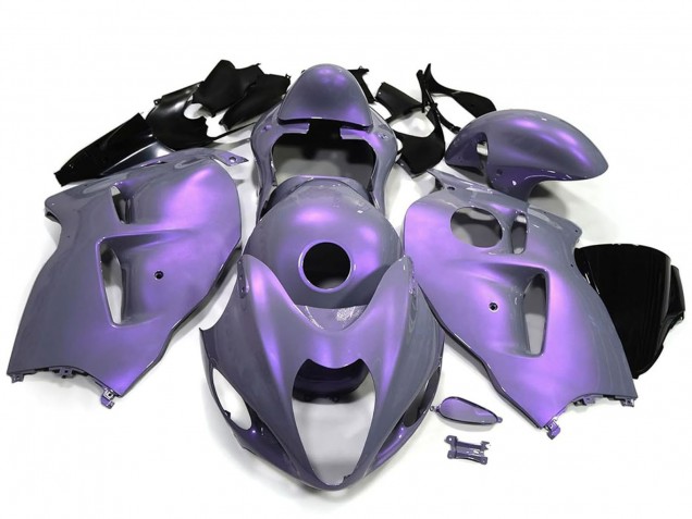 Preisgünstige Suzuki GSXR 1300 Hayabusa Motorrad Verkleidung 1996-2007 - Chameleon Grau Dazz Perl Lila