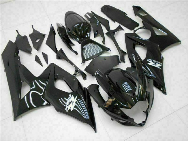 Preisgünstige Suzuki GSXR 1000 Motorrad Verkleidung 2005-2006 - Glanzendes Schwarz