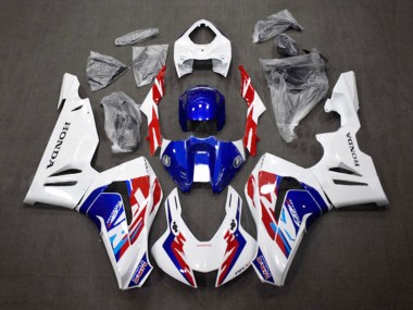 Preisgünstige Honda CBR1000RR-R Motorrad Verkleidung Kit 2020-2023 - Weiss Rot Blau HRC