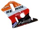 Preisgünstige Honda CBR400RR NC23 Motorrad Verkleidung 1987-1989 - Orange Weiss Rot Glanzendes Schwarz Repsol HRC