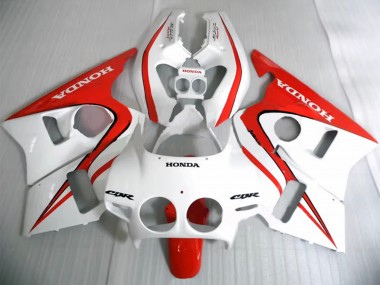 Preisgünstige Honda CBR400RR NC23 Motorrad Verkleidung 1987-1989 - Weiss Rot
