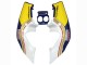 Preisgünstige Honda CBR400RR NC23 Motorrad Verkleidung 1987-1989 - Weiss Gelb Blau Rothmans