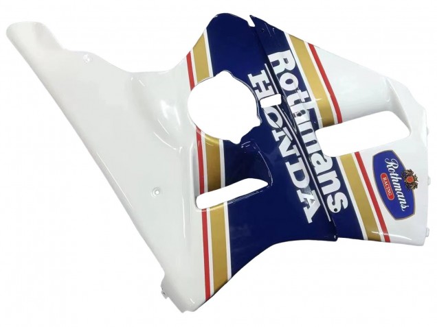Preisgünstige Honda CBR400RR NC23 Motorrad Verkleidung 1987-1989 - Weiss Gelb Blau Rothmans