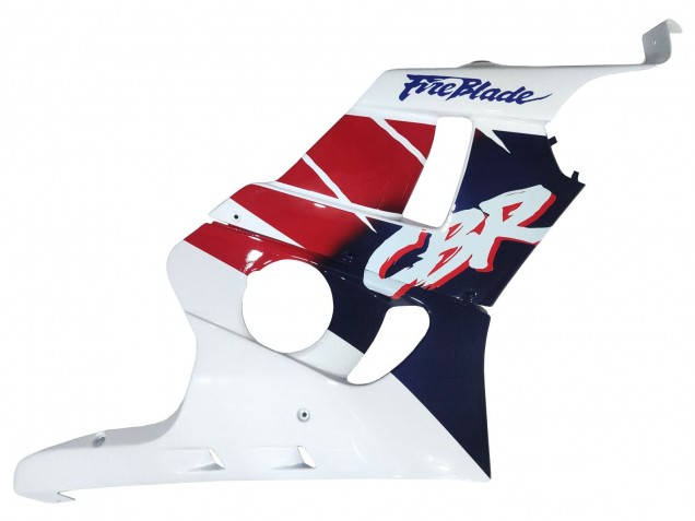 Preisgünstige Honda CBR400RR NC29 Motorrad Verkleidung 1990-1999 - Weiss Rot Dunkel Blau Fireblade
