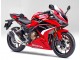 Preisgünstige Honda CBR400R Motorrad Verkleidung 2022 - Rot Weiss Glanzendes Schwarz
