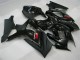 Preisgünstige Suzuki GSXR 1000 Motorrad Verkleidung 2007-2008 - Glanzendes Schwarz Matt Schwarz Rot