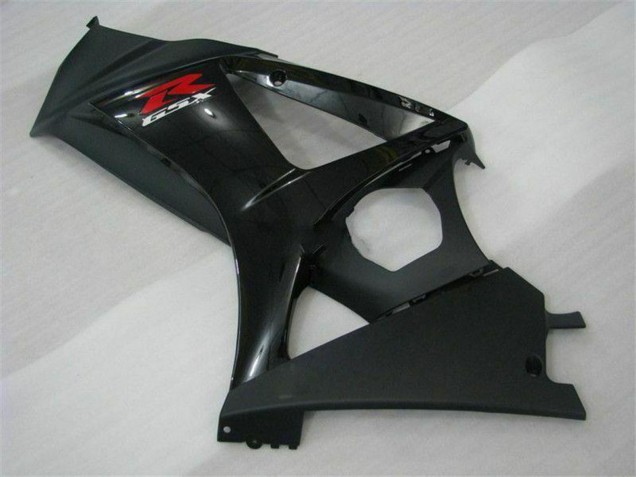 Preisgünstige Suzuki GSXR 1000 Motorrad Verkleidung 2007-2008 - Glanzendes Schwarz Matt Schwarz Rot