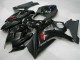 Preisgünstige Suzuki GSXR 1000 Motorrad Verkleidung 2007-2008 - Glanzendes Schwarz Matt Schwarz Rot