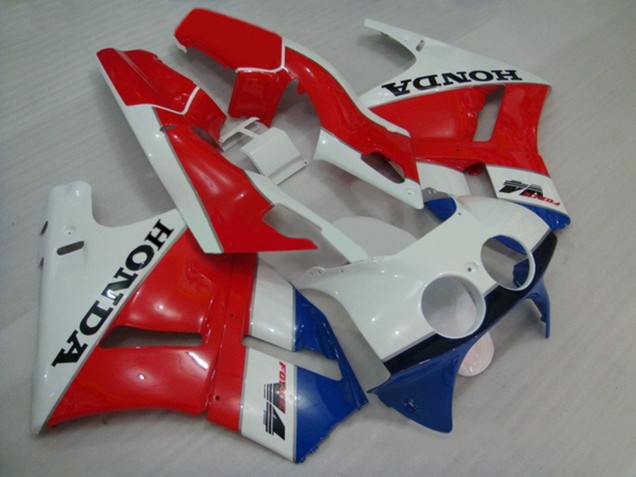 Preisgünstige Honda VFR400R NC30 Motorrad Verkleidung 1988-1992 - Weiss Rot Blau
