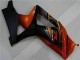 Preisgünstige Suzuki GSXR 1000 Motorrad Verkleidung 2007-2008 - Schwarz Orange