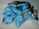 Preisgünstige Suzuki GSXR 1000 Motorrad Verkleidung Kit 2007-2008 - Blau Gold Schwarz Rizla