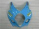 Preisgünstige Suzuki GSXR 1000 Motorrad Verkleidung Kit 2007-2008 - Blau Gold Schwarz Rizla