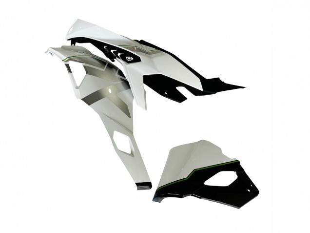 Preisgünstige Kawasaki ZX25R ZX-25R Motorrad Verkleidung 2019-2025 - Weiss Silber Grun Schwarz Trick Star