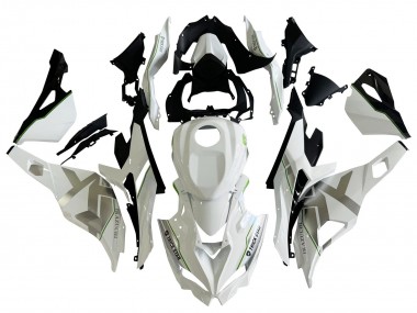 Preisgünstige Kawasaki ZX25R ZX-25R Motorrad Verkleidung 2019-2025 - Weiss Silber Grun Schwarz Trick Star