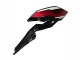 Preisgünstige Kawasaki Z400 Motorrad Verkleidung 2018-2024 - Bonbon Rot Glanzendes Schwarz