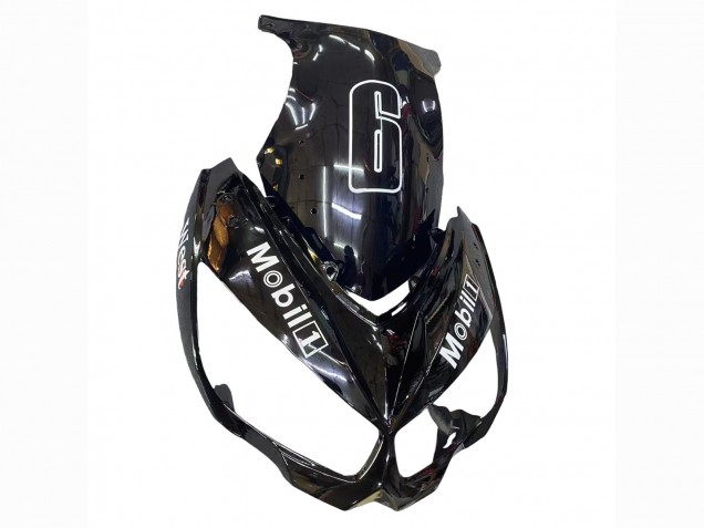 Preisgünstige Kawasaki Z1000SX Motorrad Verkleidung 2010-2016 - Glanzendes Schwarz Gold Weiss Mobil West