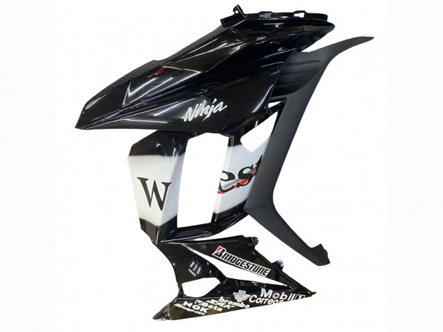 Preisgünstige Kawasaki Z1000SX Motorrad Verkleidung 2010-2016 - Glanzendes Schwarz Gold Weiss Mobil West