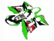 Preisgünstige Kawasaki Z1000SX Motorrad Verkleidung 2010-2016 - Grun Rot Glanzendes Schwarz Elf 35