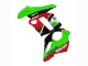 Preisgünstige Kawasaki Z1000SX Motorrad Verkleidung 2010-2016 - Grun Rot Glanzendes Schwarz Elf 35